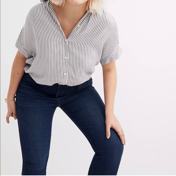 Madewell High-Rise Skinny Jeans in Hayes Wash - Picture 3 of 5